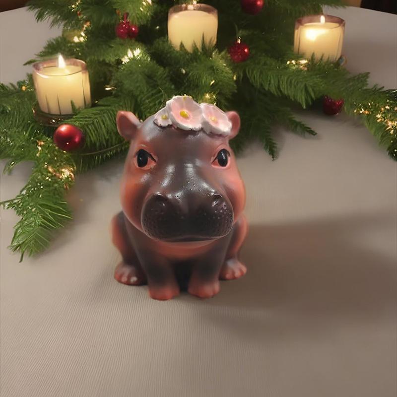 Статуэтки гиппопотама с гирляндой, смола, скульптура, коллекционные фигурки гиппопотама, ремесло, настольное украшение
Статуэтки гиппопотама с гирляндой, смола, скульптура, коллекционные фигурки гиппопотама, ремесло, настольное украшение