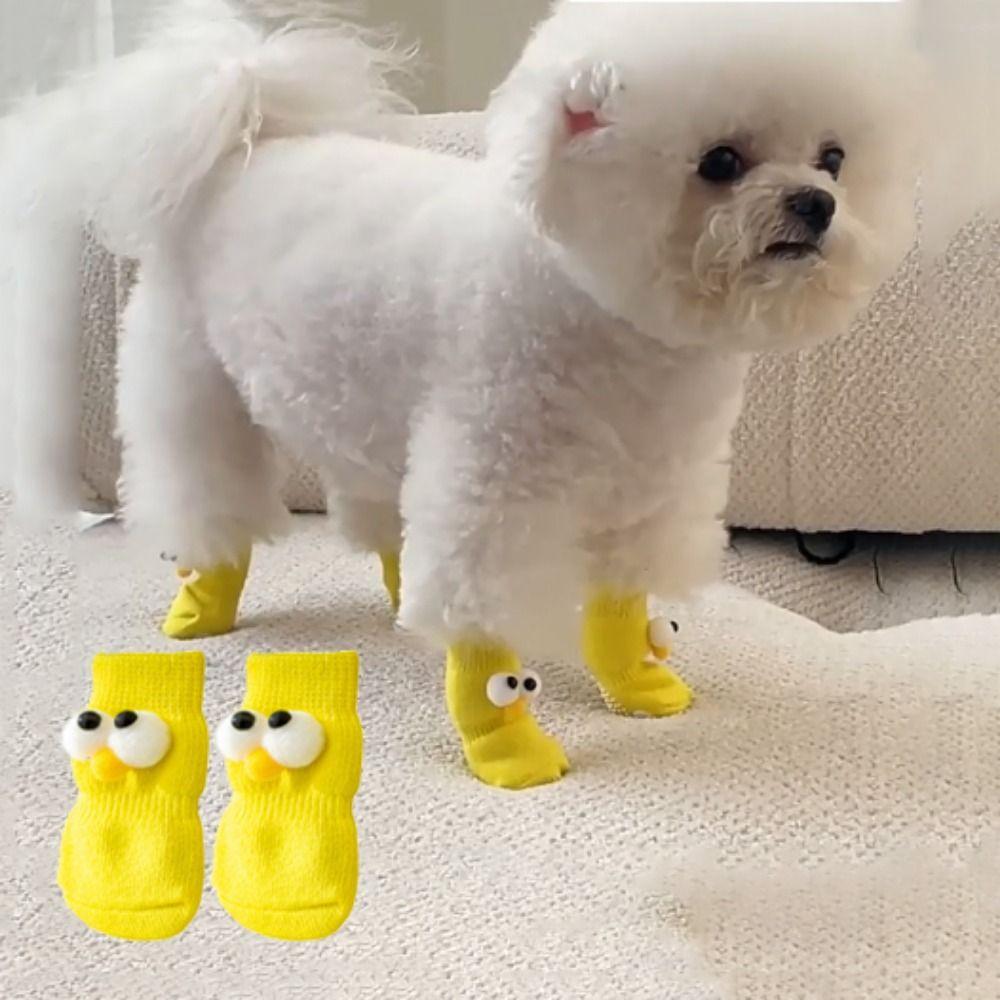 4pcs/set Soft Big Eyes Pet Socks Comfortable Dog Claw Protector Anti-Slip Dog Socks for Dogs Cats L фіолетовий
4pcs/set Soft Big Eyes Pet Socks Comfortable Dog Claw Protector Anti-Slip Dog Socks for Dogs Cats L фіолетовий