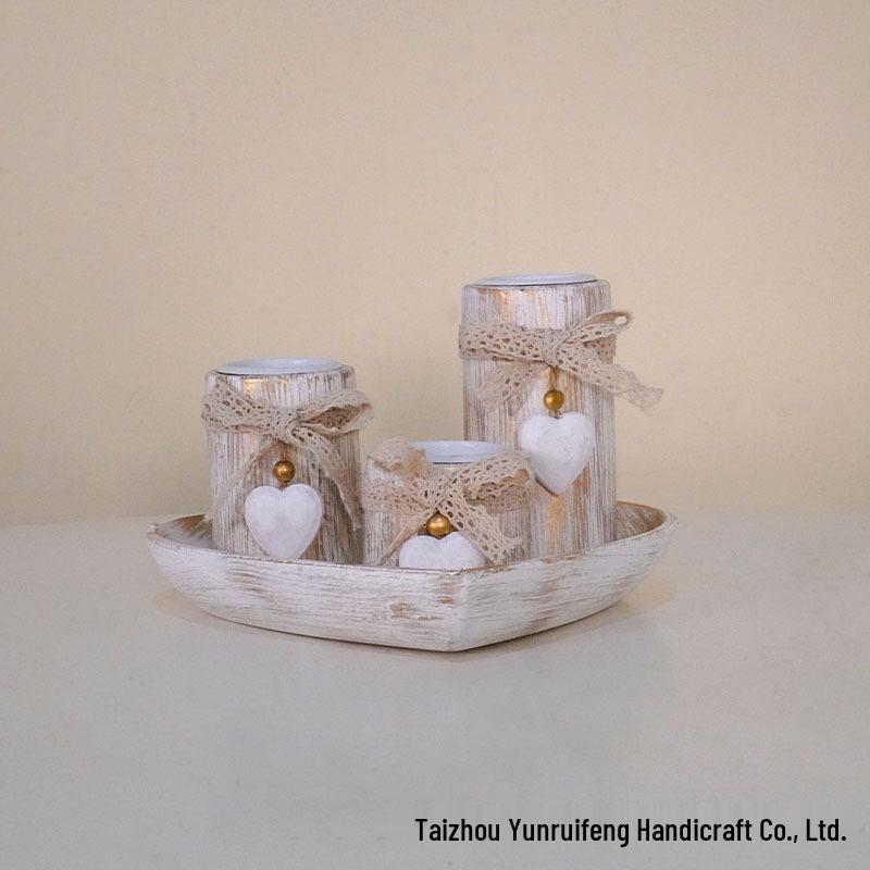 High-End Nordic Wooden Candlestick Set with Heart Tray - Ideal for Valentine s Day or Wedding Decor
High-End Nordic Wooden Candlestick Set with Heart Tray - Ideal for Valentine s Day or Wedding Decor