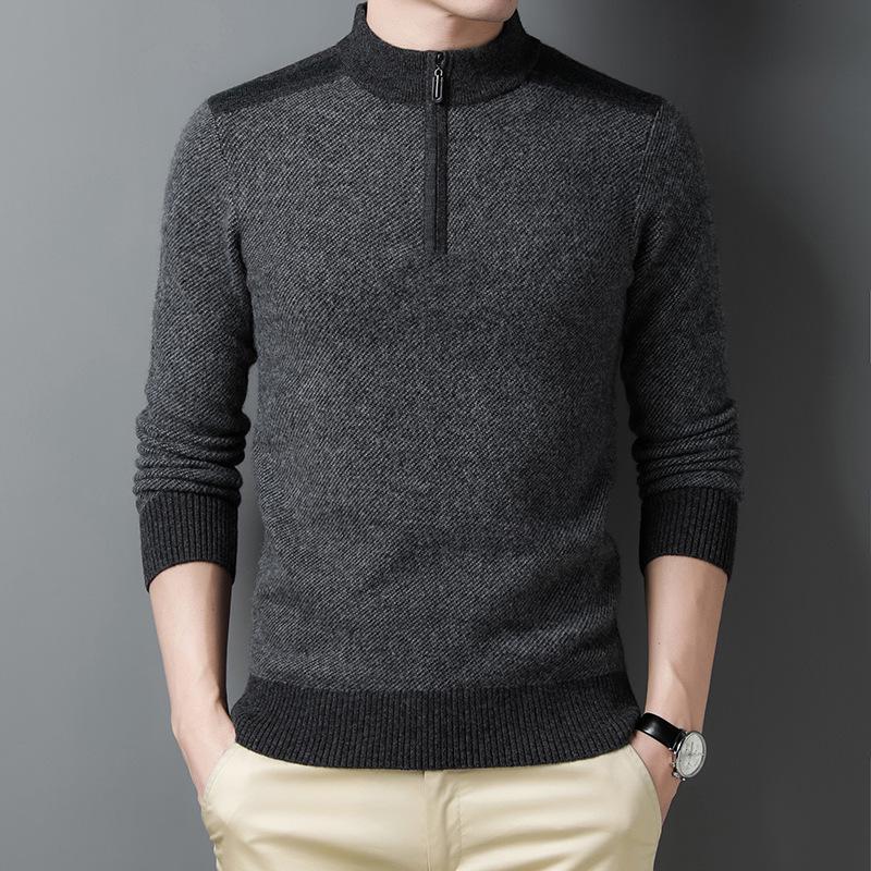 Men s Wool & Yak Down Zip-Neck Sweater - 2025 Winter Warm Knitwear Base Layer XXXL сірий колір
Men s Wool & Yak Down Zip-Neck Sweater - 2025 Winter Warm Knitwear Base Layer XXXL сірий колір