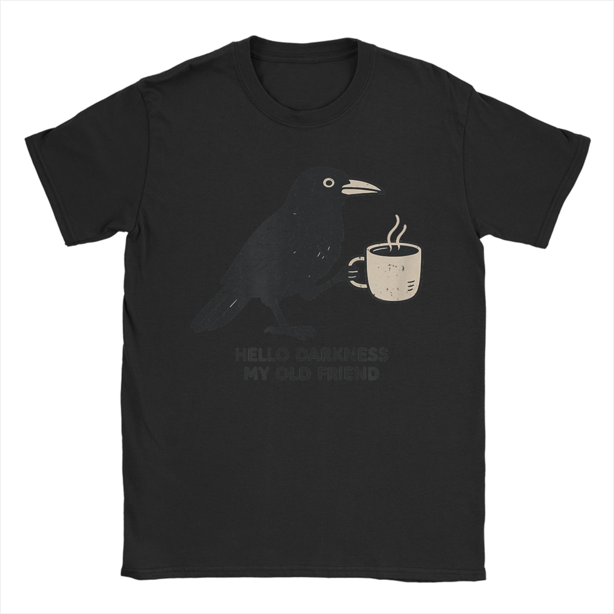 Funny Raven Crow Coffee funny T-Shirts for Men Round Neck Cotton T Shirts Short Sleeve Tee Shirt Summer Clothing 4XL
Funny Raven Crow Coffee funny T-Shirts for Men Round Neck Cotton T Shirts Short Sleeve Tee Shirt Summer Clothing 4XL