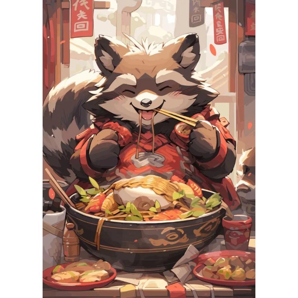Cute Animals Ramen Japanese Manga Funny Posters and Prints Canvas Printing Modern Wall Art Picture for Restaurant Home Decor 21X30CMNo Framed
Cute Animals Ramen Japanese Manga Funny Posters and Prints Canvas Printing Modern Wall Art Picture for Restaurant Home Decor 21X30CMNo Framed