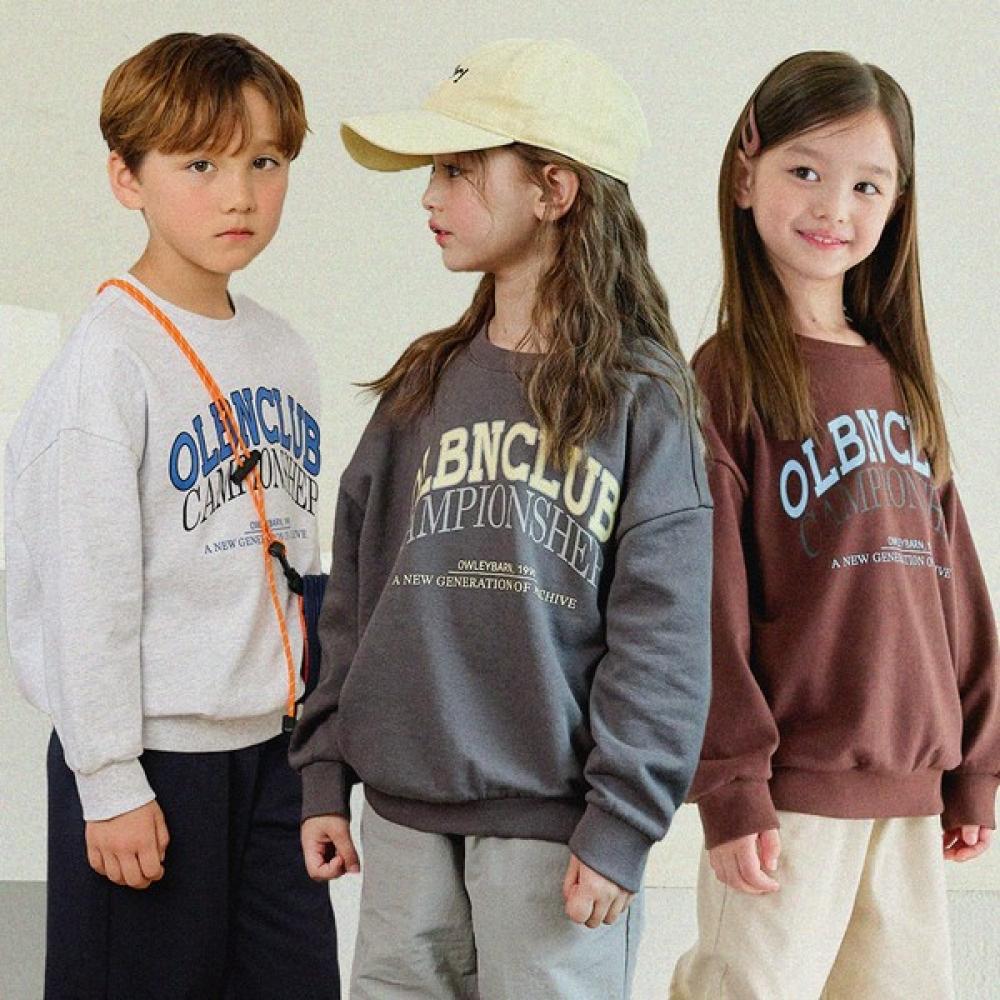 Olivan Lattering Logo Sweatshirt 3color charcoal/110
Olivan Lattering Logo Sweatshirt 3color charcoal/110