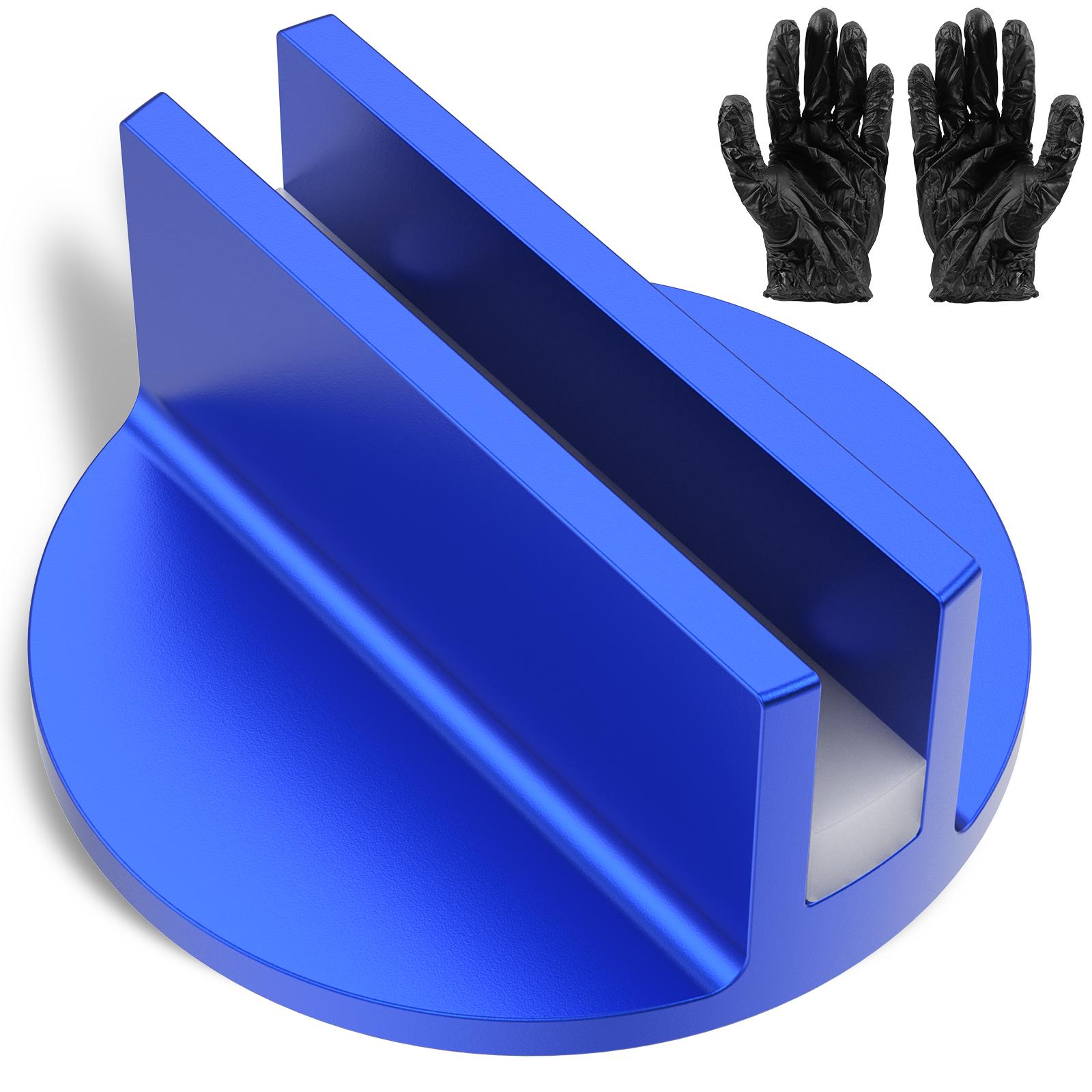 1/2Pcs Grooved Magnetic Jack Pad Universal Nonslip Pinch Weld Slotted Jack Pad Slotted Adapter Frame Rail Adapter for Cars
1/2Pcs Grooved Magnetic Jack Pad Universal Nonslip Pinch Weld Slotted Jack Pad Slotted Adapter Frame Rail Adapter for Cars