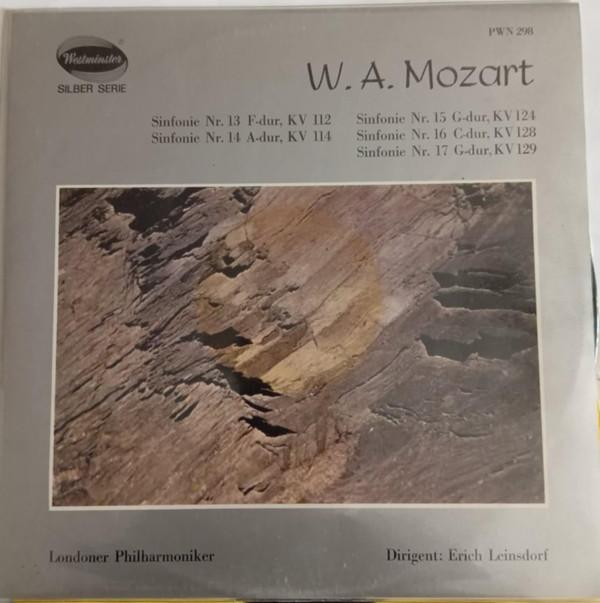 LP Record MOZART LONDON PHILHARMONIC ORCHES Symphonien PWN298 WESTMINSTER SI Netherland Classical Used
LP Record MOZART LONDON PHILHARMONIC ORCHES Symphonien PWN298 WESTMINSTER SI Netherland Classical Used