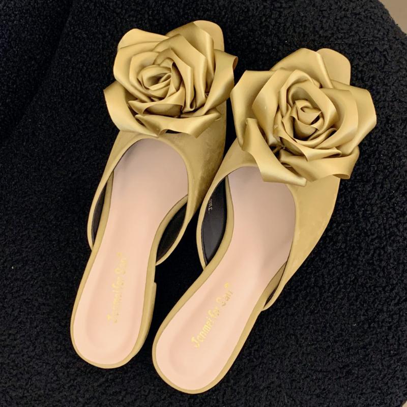 Атласные тапочки с квадратным носком и цветком для женщин 2025 Мода Роскошный дизайнерский Без задника Низкий каблук Милые женские туфли-мюли Zapatos De Mujer 39 жёлтый
Атласные тапочки с квадратным носком и цветком для женщин 2025 Мода Роскошный дизайнерский Без задника Низкий каблук Милые женские туфли-мюли Zapatos De Mujer 39 жёлтый