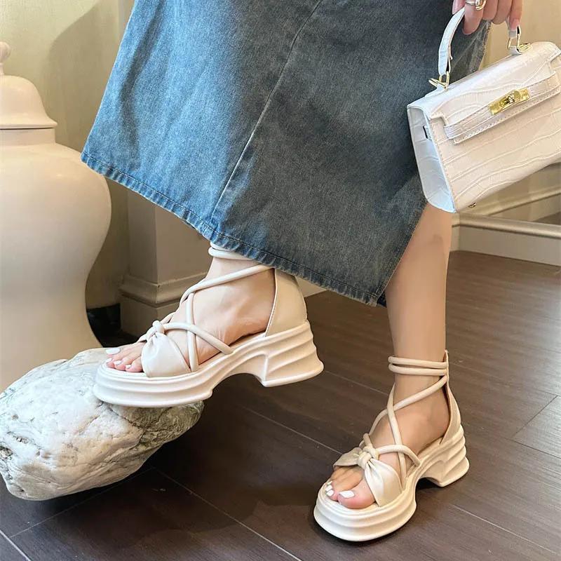 Waterproof Platform High Heel Sandals with Open-toe and Butterfly-knot Design 35 белый
Waterproof Platform High Heel Sandals with Open-toe and Butterfly-knot Design 35 белый