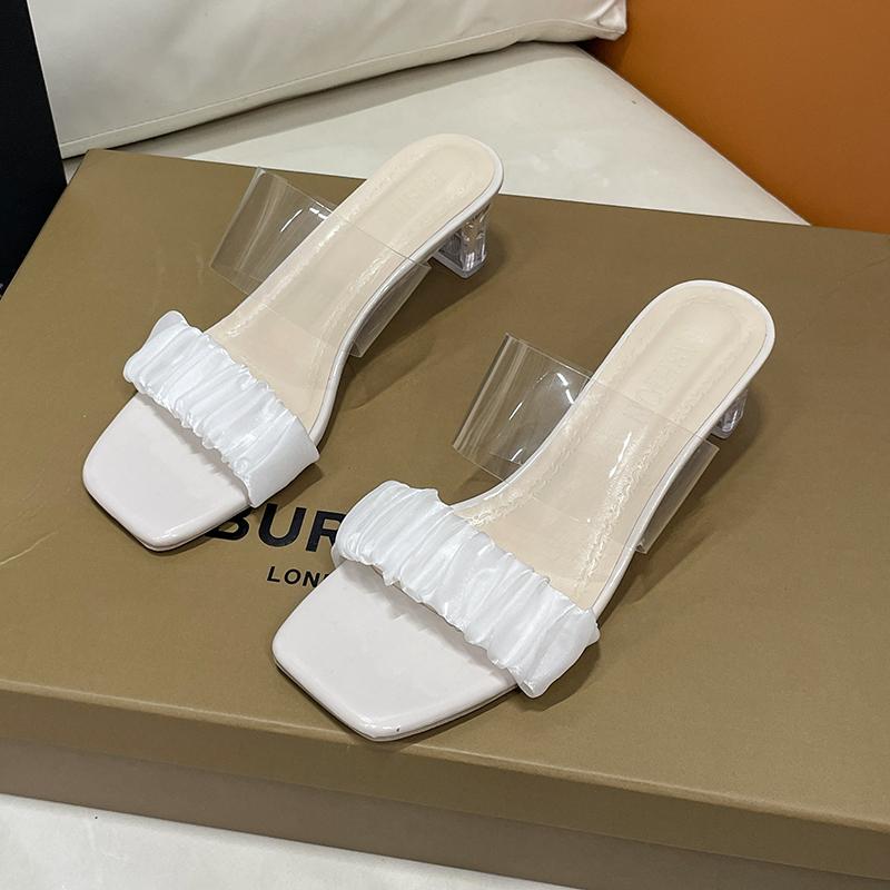 2024 Summer New Square Headed Open Toe Solid Color Large Size Slippers Women Sexy and Comfortable Crystal Heels Women s Shoes 35
2024 Summer New Square Headed Open Toe Solid Color Large Size Slippers Women Sexy and Comfortable Crystal Heels Women s Shoes 35