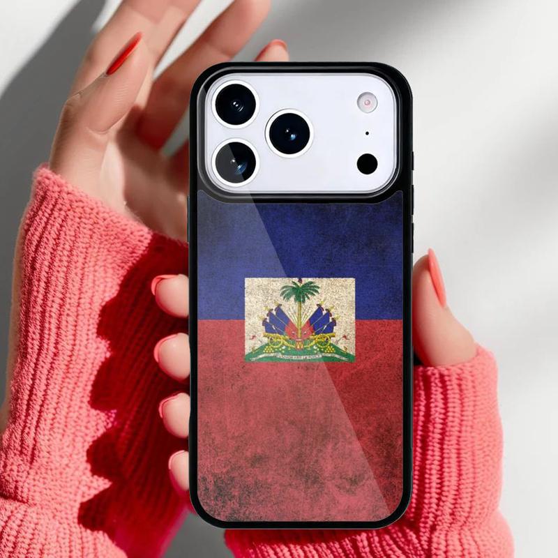 Haiti Haitian Flag Phone Case for iPhone 17 16 15 14 13 Pro Max Back Cover for 12 11 Pro Coque iPhone 15 Pro Max
Haiti Haitian Flag Phone Case for iPhone 17 16 15 14 13 Pro Max Back Cover for 12 11 Pro Coque iPhone 15 Pro Max
