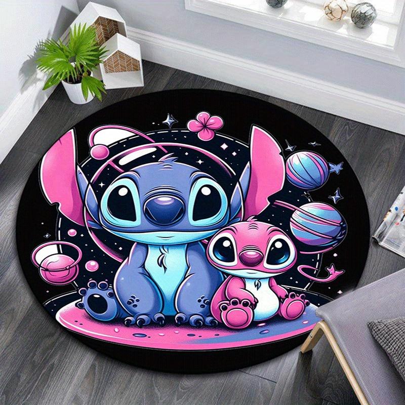 1pc Stitch Round Area Rug - Non-Slip, Machine Washable Polyester Carpet for Living Room & Bedroom Decor 80cm by 80cm
1pc Stitch Round Area Rug - Non-Slip, Machine Washable Polyester Carpet for Living Room & Bedroom Decor 80cm by 80cm