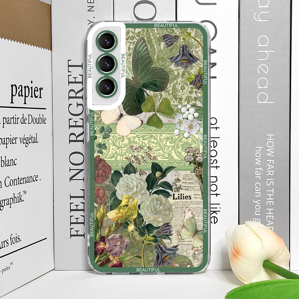 Cool Green Retro Flower Stickers Phone Case for Samsung Galaxy A55 A54 A53 A52 A51 A70 A22 A13 4G 5G Soft TPU Clear Cover Fundas For Samsung M11
Cool Green Retro Flower Stickers Phone Case for Samsung Galaxy A55 A54 A53 A52 A51 A70 A22 A13 4G 5G Soft TPU Clear Cover Fundas For Samsung M11
