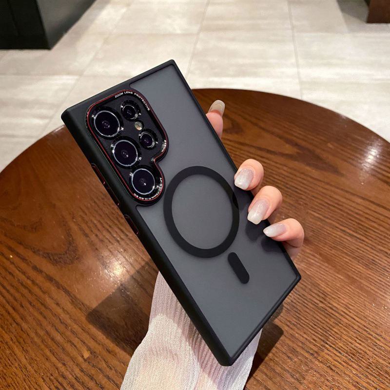 Чехол для телефона Samsung S24 Ultra/S24/S24+/Plus с магнитным креплением MagSafe, матовой кожей и мелкими порами — идеальная посадка Samsung S24 Ultra
Чехол для телефона Samsung S24 Ultra/S24/S24+/Plus с магнитным креплением MagSafe, матовой кожей и мелкими порами — идеальная посадка Samsung S24 Ultra