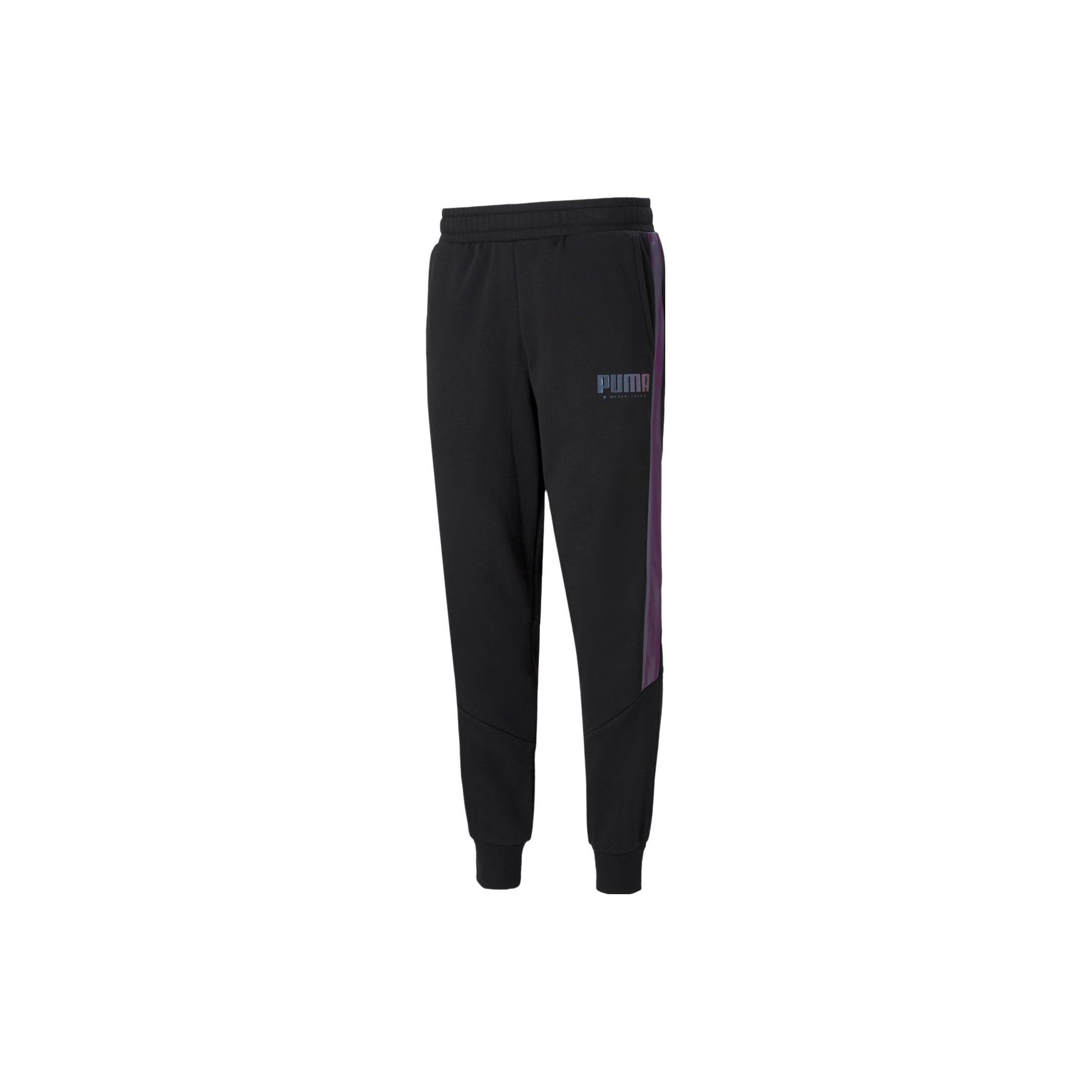 Puma Retro Patchwork Logo Print Drawstring Cuffed Mid-Rise Knit Joggers Men Joggers Black 848243-01 XXL
Puma Retro Patchwork Logo Print Drawstring Cuffed Mid-Rise Knit Joggers Men Joggers Black 848243-01 XXL