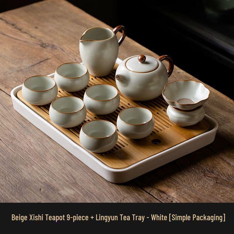 Light Luxury Japanese Style Ru Kiln Ceramic Tea Set
Light Luxury Japanese Style Ru Kiln Ceramic Tea Set