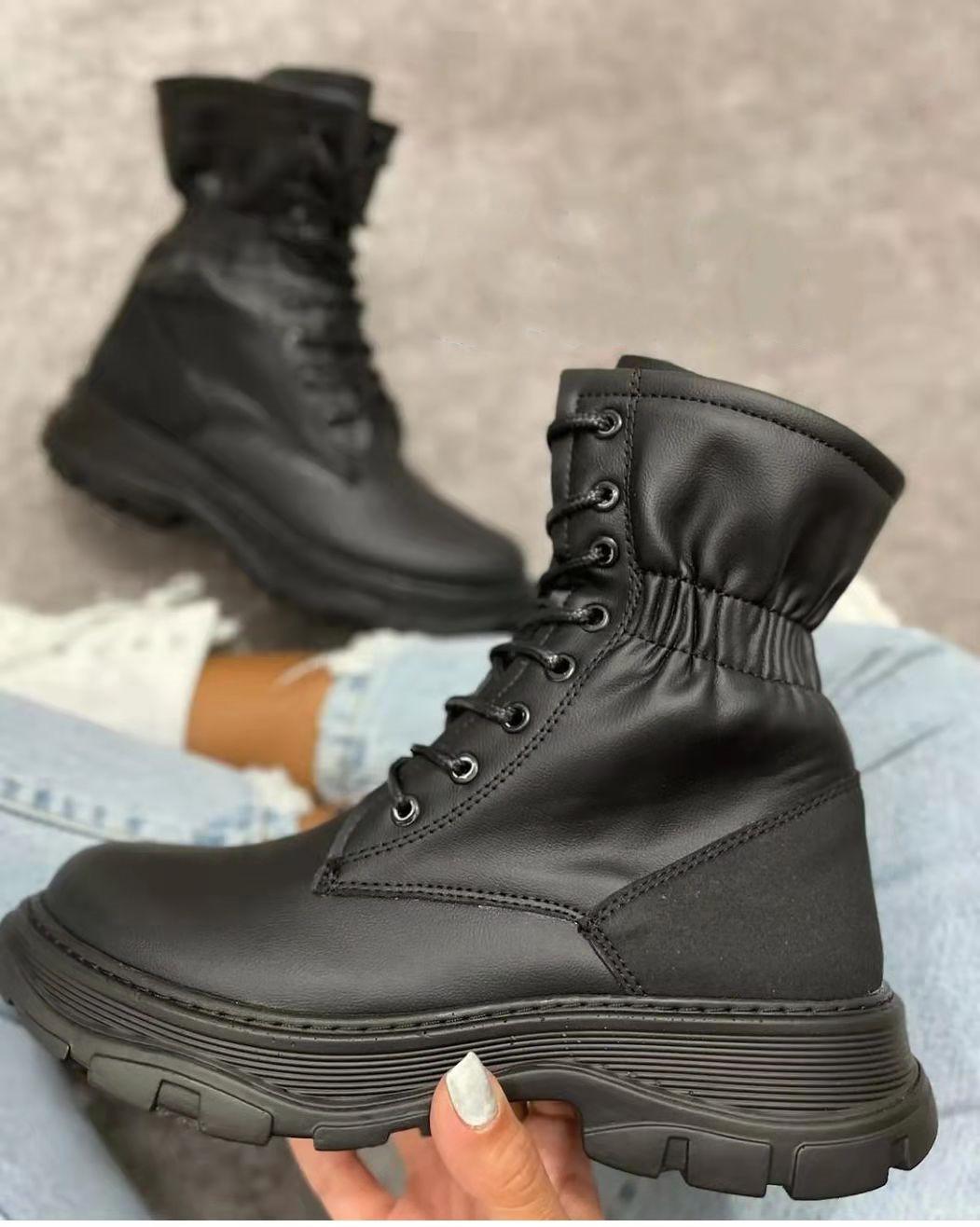 Fashion Plus Size Autumn Winter Women Ankle Boots Classic Fashion Leather Slim Legs Boots Gothic Punk Shoes Flat Heels Short Botas Mujer 36 чёрный
Fashion Plus Size Autumn Winter Women Ankle Boots Classic Fashion Leather Slim Legs Boots Gothic Punk Shoes Flat Heels Short Botas Mujer 36 чёрный