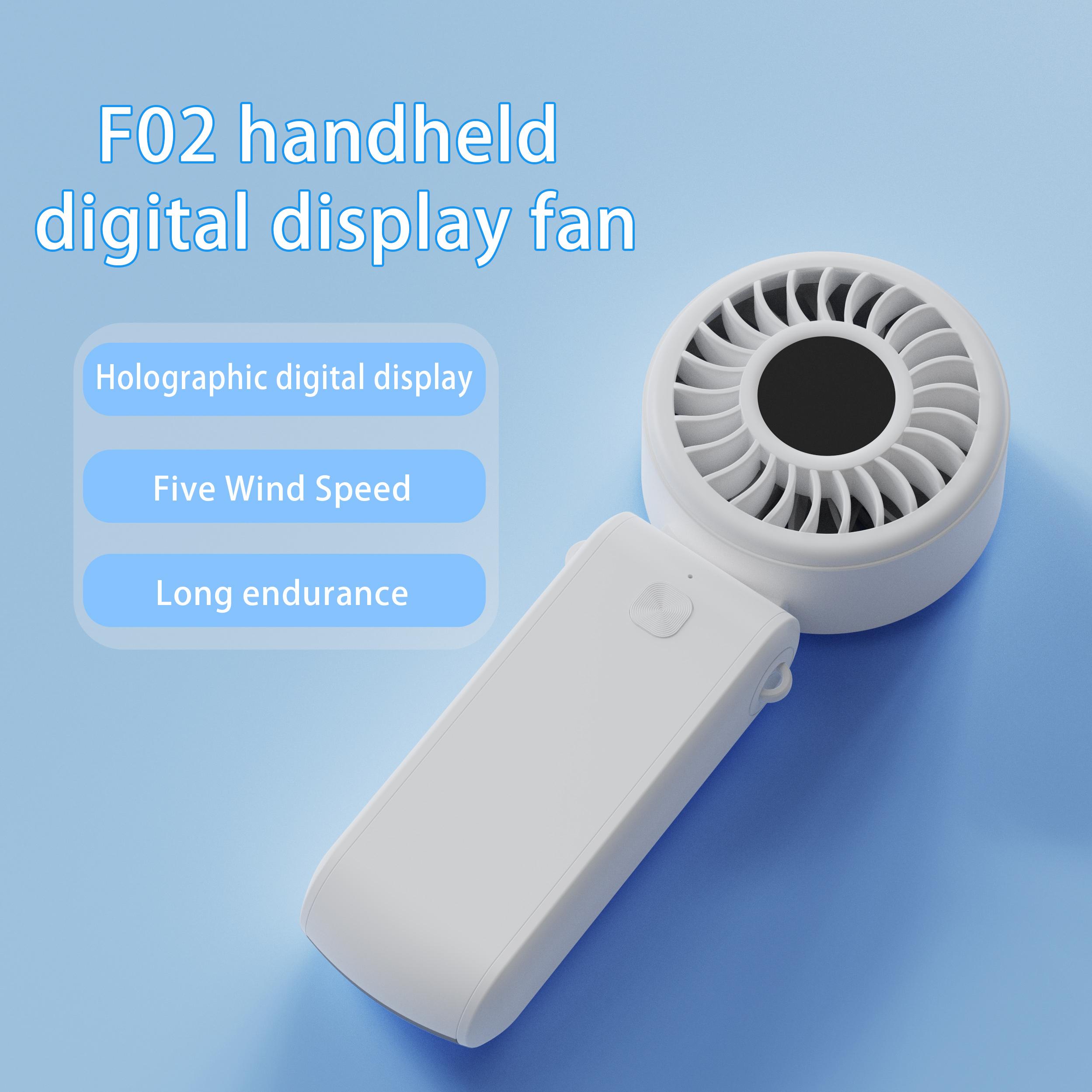Foldable Mini Fan w/ LED Display & USB Charging, 3-in-1 Portable Handheld/Neck/Desk Fan for Outdoor, Camping, Travel & Summer
Foldable Mini Fan w/ LED Display & USB Charging, 3-in-1 Portable Handheld/Neck/Desk Fan for Outdoor, Camping, Travel & Summer