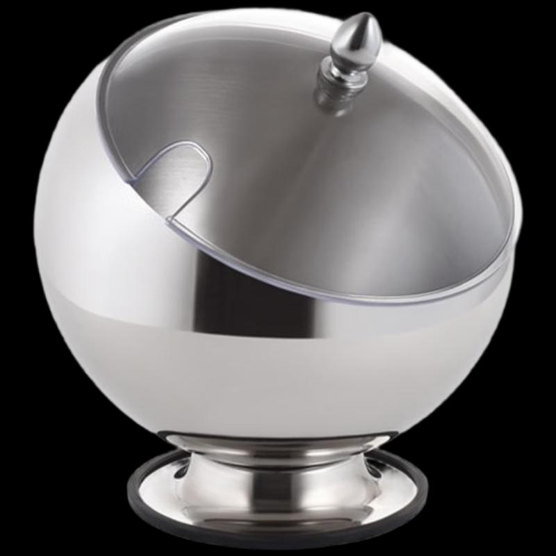Stainless Steel Sloped Serving Bowl with Lid and Base
Stainless Steel Sloped Serving Bowl with Lid and Base