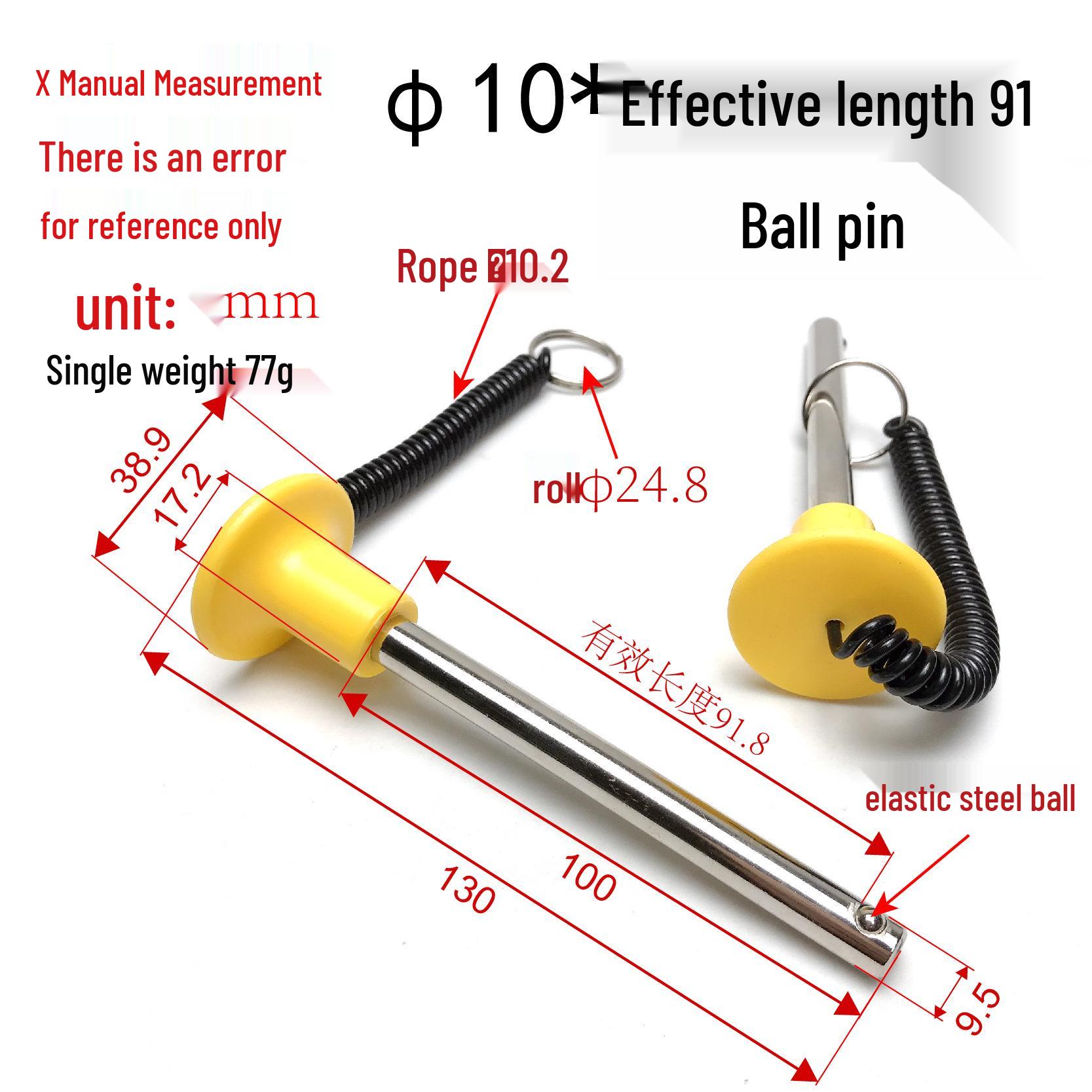Magnetic Weight Plate Pull Pin with Rope for Multi-functional Smith Machine Plastic
Magnetic Weight Plate Pull Pin with Rope for Multi-functional Smith Machine Plastic