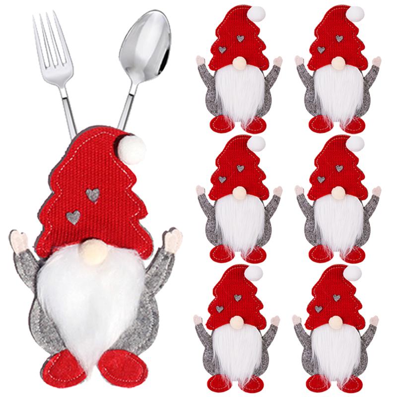Рождественские держатели для столовых приборов, рождественские колпаки, Санта-Клаус, снежинка, чехол для ножа, вилки, набор для праздничного обеденного стола, столовая посуда, декор, принадлежности 6 PCS
Рождественские держатели для столовых приборов, рождественские колпаки, Санта-Клаус, снежинка, чехол для ножа, вилки, набор для праздничного обеденного стола, столовая посуда, декор, принадлежности 6 PCS