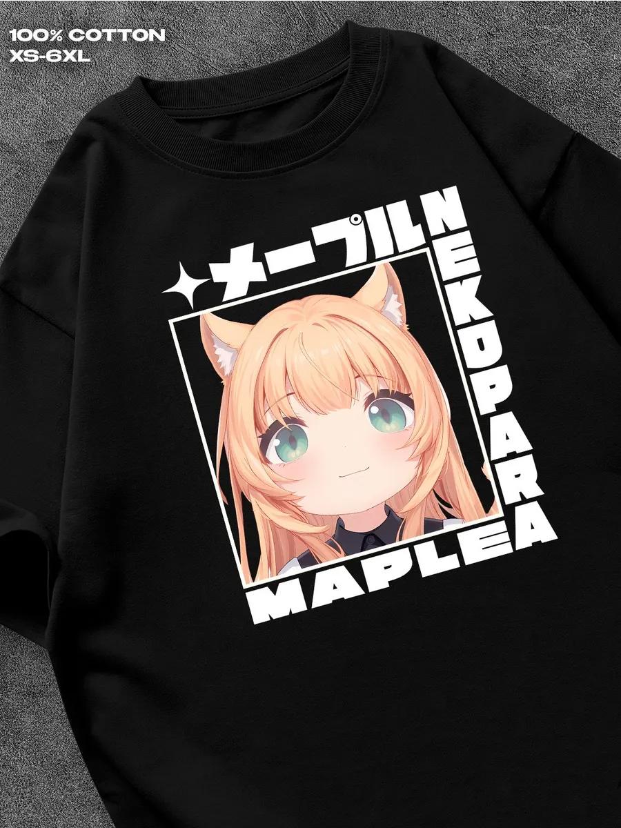 Nekopara Клен черная футболка Мужская футболка Женские футболки с принтом букв Короткий рукав Футболка Повседневная уличная футболка Топ S
Nekopara Клен черная футболка Мужская футболка Женские футболки с принтом букв Короткий рукав Футболка Повседневная уличная футболка Топ S