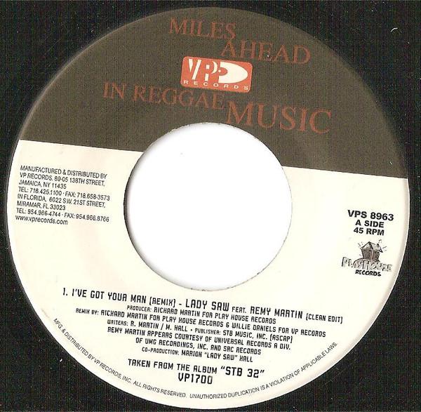 7inch Record LADY SAW - I ve Got Your Man (Remix) NONE VP Records 2004 Jamaica Reggae, Ska & Dub Used
7inch Record LADY SAW - I ve Got Your Man (Remix) NONE VP Records 2004 Jamaica Reggae, Ska & Dub Used