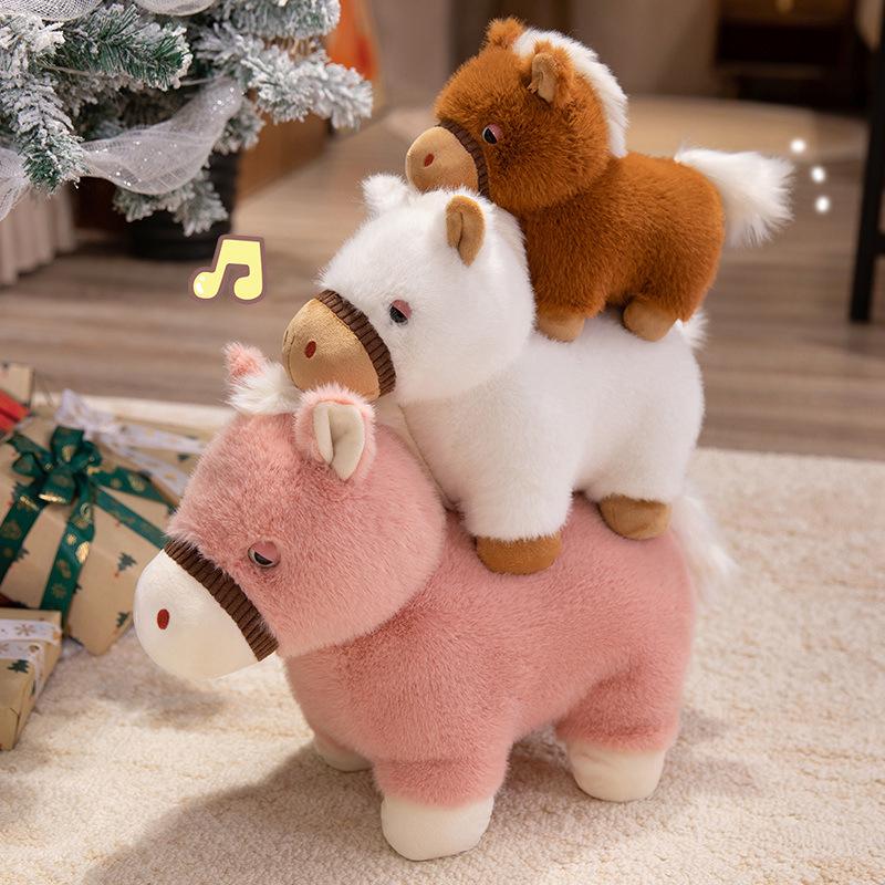 Year of the Horse Chubby Pony Plush Toy - Short-legged Soothing Rag Doll 25cm (0.15kg) білий
Year of the Horse Chubby Pony Plush Toy - Short-legged Soothing Rag Doll 25cm (0.15kg) білий