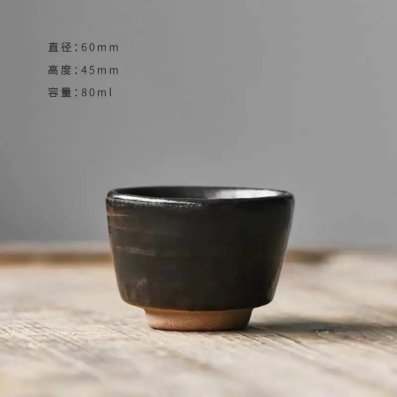 2pc/set Japanese Rough Pottery Ceramic Teacup Hand Clumsy Horse-hoof Cup Creative Stoneware Master Cup Tea Bowl Kung Fu Teaset
2pc/set Japanese Rough Pottery Ceramic Teacup Hand Clumsy Horse-hoof Cup Creative Stoneware Master Cup Tea Bowl Kung Fu Teaset
