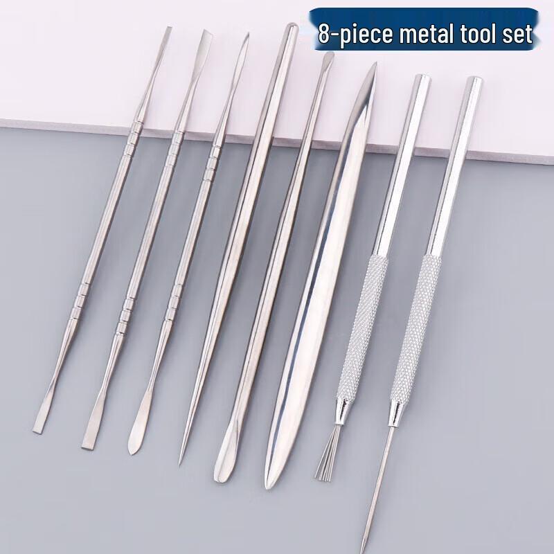 COKRSUPE Stainless Steel Polymer Clay & Baking Detail Tool Set
COKRSUPE Stainless Steel Polymer Clay & Baking Detail Tool Set