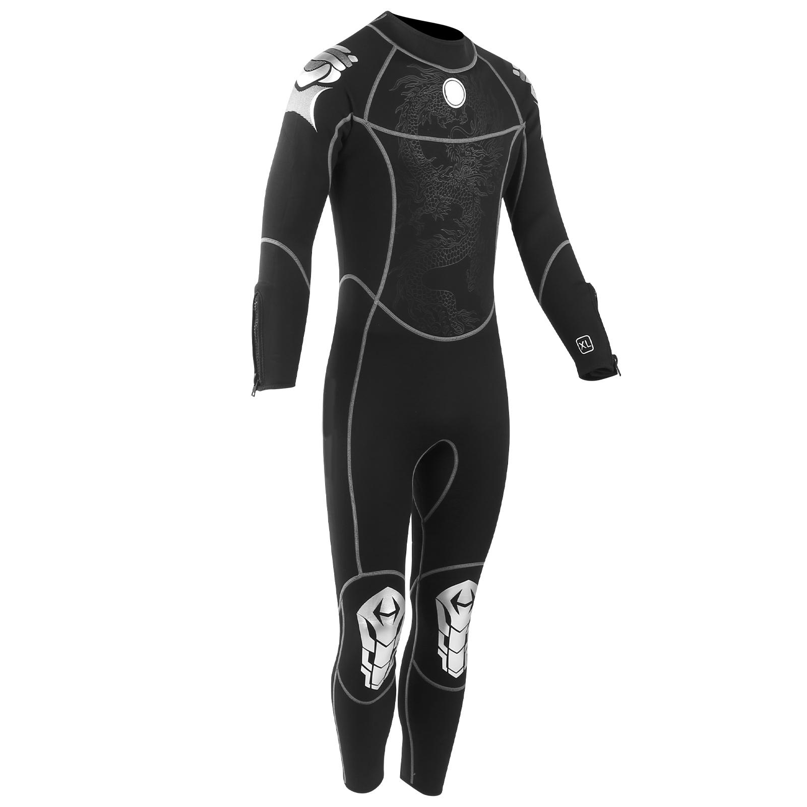 3mm Diving Suit Wetsuit Jumpsuit Long Sleeve Sunscreen Back Zipper Dragon Pattern XL Size
3mm Diving Suit Wetsuit Jumpsuit Long Sleeve Sunscreen Back Zipper Dragon Pattern XL Size