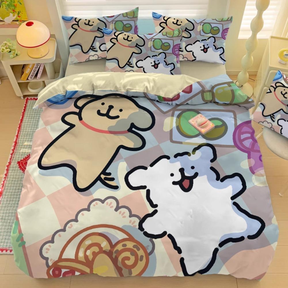 Cute Line Duvet Cover Pillowcase Set for Kids BoyGirl Bedroom Decor Children Gift Single Double Large Size Zip 90x200cm
Cute Line Duvet Cover Pillowcase Set for Kids BoyGirl Bedroom Decor Children Gift Single Double Large Size Zip 90x200cm