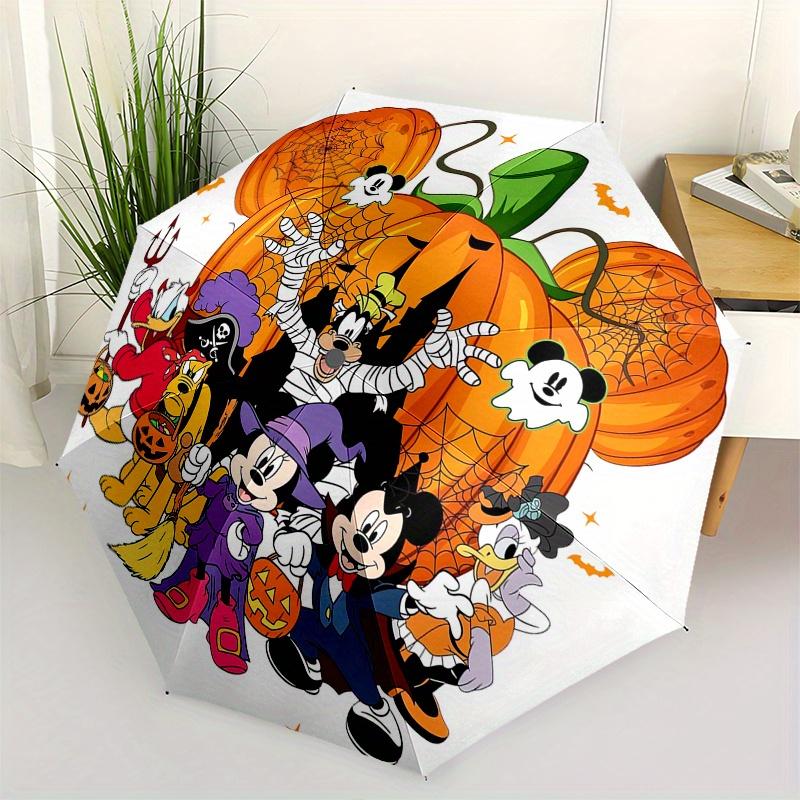 Halloween,Disney Themed Automatic Opening and Closing Folding Umbrella, Reinforced 8 Ribs, Compact Travel Design, Fashionable Folding Umbrel
Halloween,Disney Themed Automatic Opening and Closing Folding Umbrella, Reinforced 8 Ribs, Compact Travel Design, Fashionable Folding Umbrel