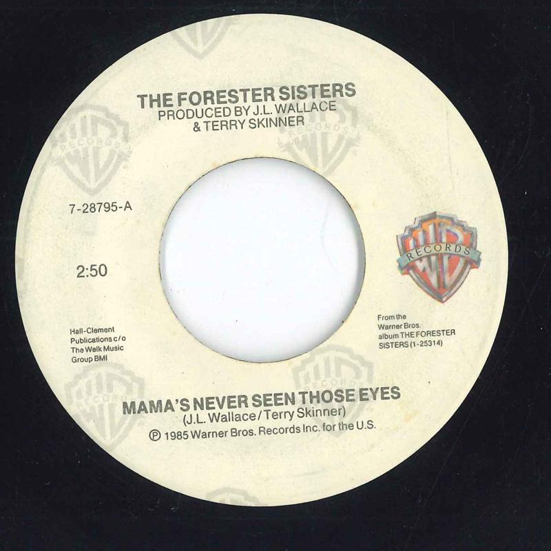 7-дюймовая пластинка FORESTER SISTERS Mamas Never Seen Those Eyes 728795 WARNER BROS. R 1985 Американский фолк Б/У
7-дюймовая пластинка FORESTER SISTERS Mamas Never Seen Those Eyes 728795 WARNER BROS. R 1985 Американский фолк Б/У