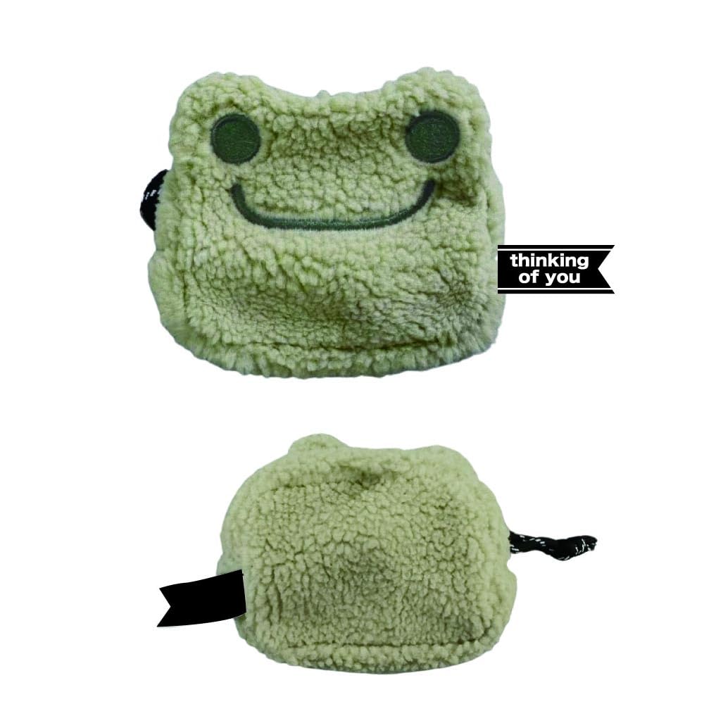 Nakajima Corporation Frog Pickles Moko Face Mini Pouch H8 x W11 x D5cm 202956-24
Nakajima Corporation Frog Pickles Moko Face Mini Pouch H8 x W11 x D5cm 202956-24
