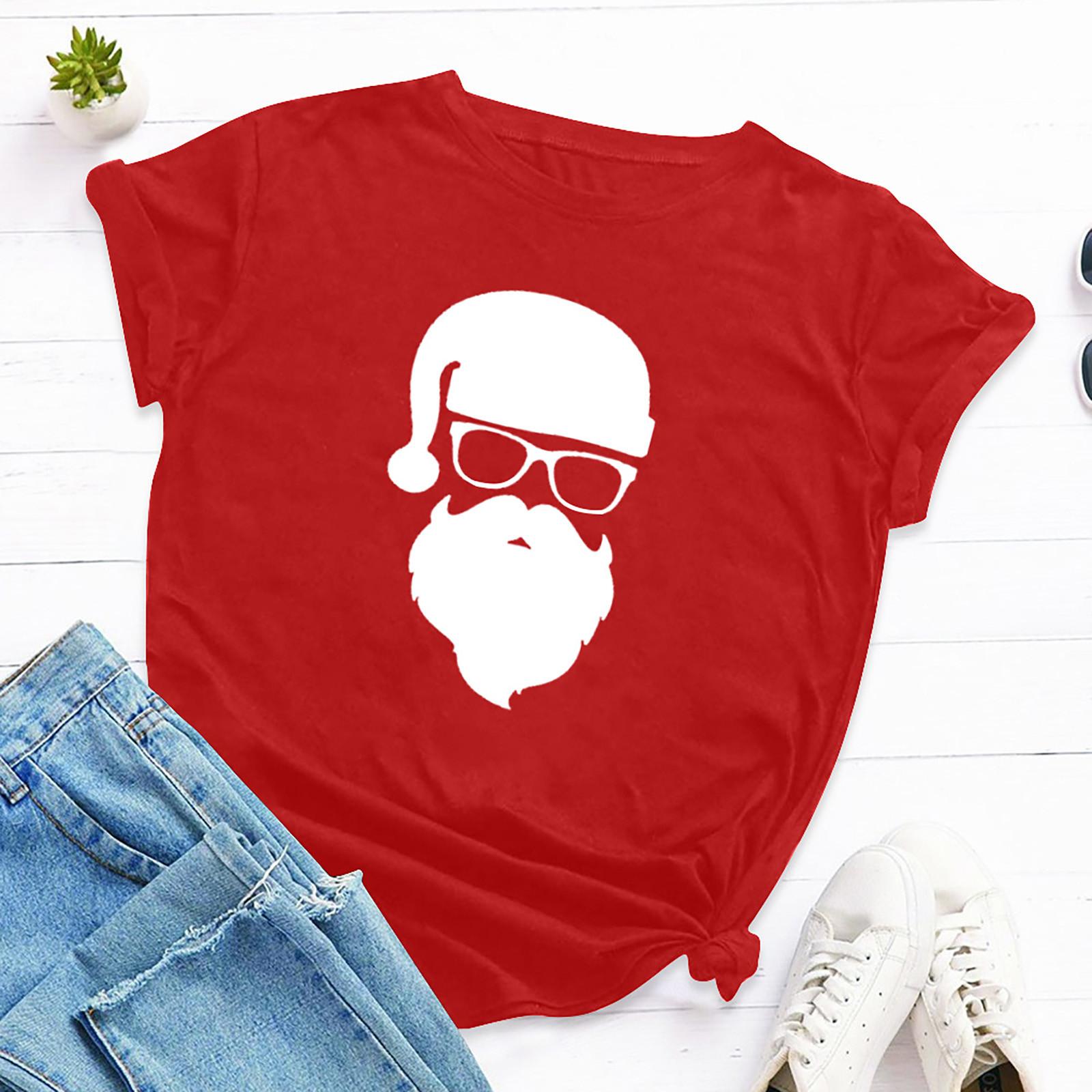 Christmas Men&Women Funny T-Shirt Letter Printed Family Tee Tops M червоний
Christmas Men&Women Funny T-Shirt Letter Printed Family Tee Tops M червоний