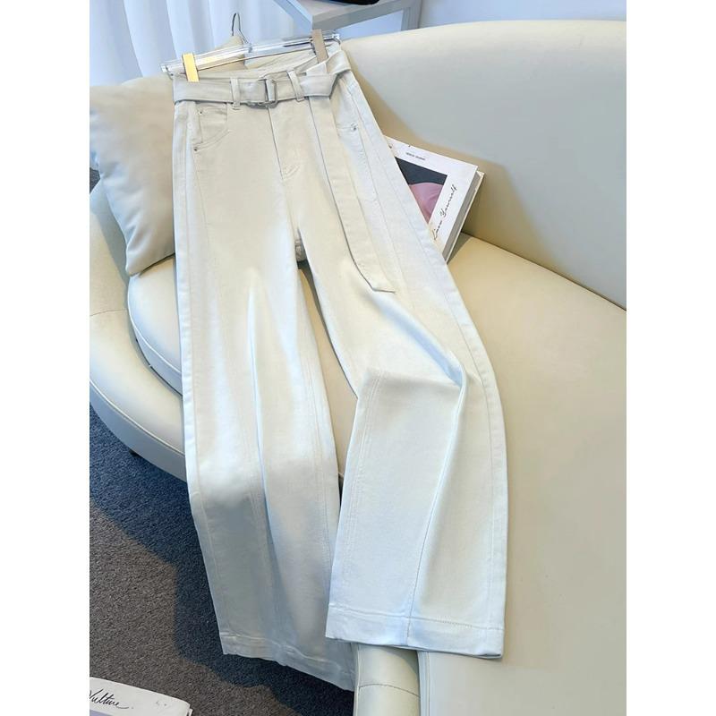 Women s White Slim-Fit Draping Jeans - Spring/Autumn 2025 Fashion 26/S Recommended 85-95 lbs
Women s White Slim-Fit Draping Jeans - Spring/Autumn 2025 Fashion 26/S Recommended 85-95 lbs
