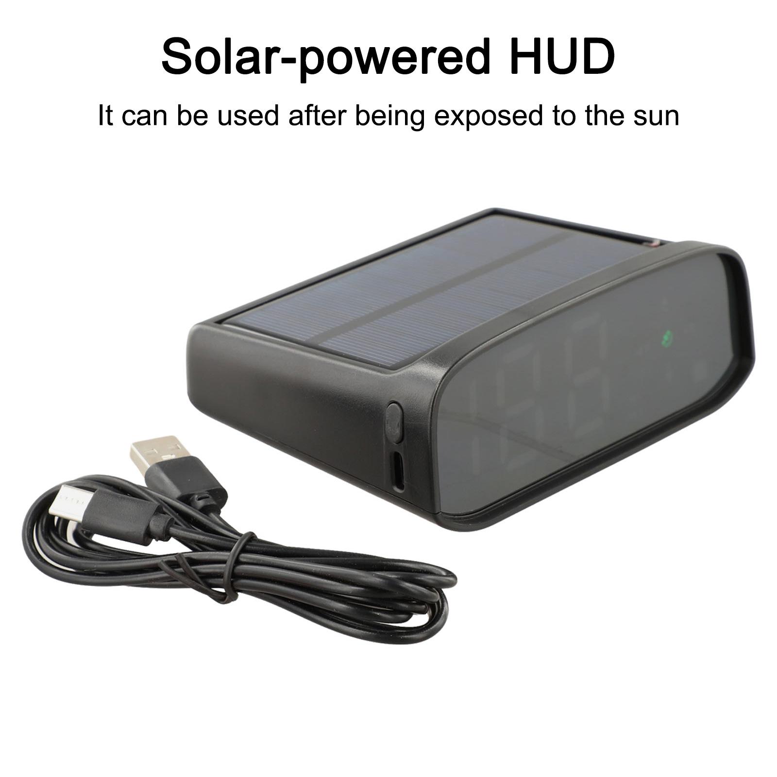 Intelligent Speedometer Car HUD Display Day And Night Driving Solar Power Non-deformable Materials On-board Start-stop Function China Mainland
Intelligent Speedometer Car HUD Display Day And Night Driving Solar Power Non-deformable Materials On-board Start-stop Function China Mainland