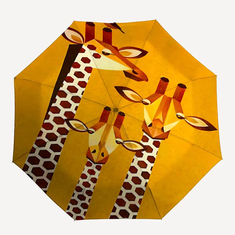 1pc Giraffes Family Automatic Folding Umbrella, 8-Rib Durable Iron Frame, Compact Travel Umbrella for Women & Men 122
1pc Giraffes Family Automatic Folding Umbrella, 8-Rib Durable Iron Frame, Compact Travel Umbrella for Women & Men 122