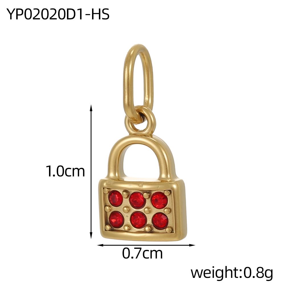 CARLIDANA Hot Sale Mini CZ Zircon 12 Month Stainless Steel Birthstone Micro Pave Lock Child Charm Pendant for DIY Jewelry Making
CARLIDANA Hot Sale Mini CZ Zircon 12 Month Stainless Steel Birthstone Micro Pave Lock Child Charm Pendant for DIY Jewelry Making