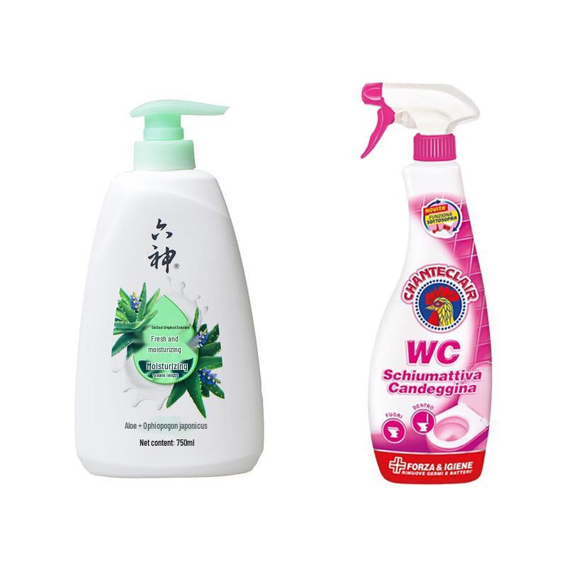 Освежающий гель для душа и средство для чистки туалета Liushen в наборе
Освежающий гель для душа и средство для чистки туалета Liushen в наборе