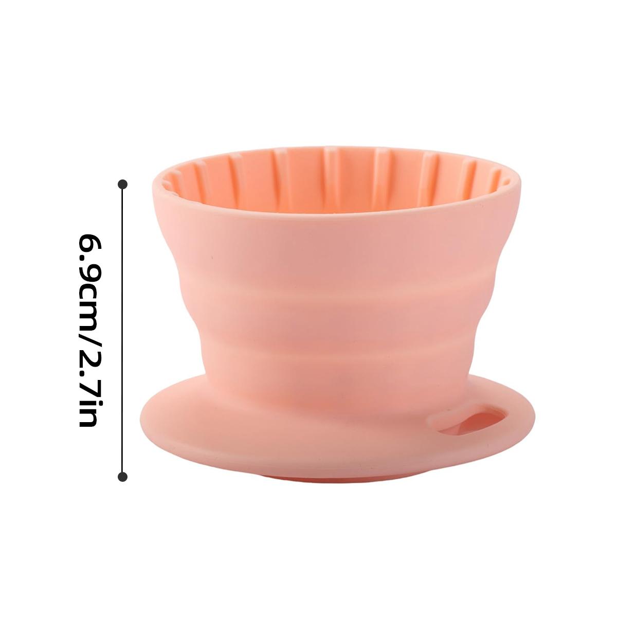 Складная кофеварка Leeseph, многоразовый силиконовый фильтр для кофе, портативная кофеварка для заваривания кофе, для путешествий и кемпинга розовый
Складная кофеварка Leeseph, многоразовый силиконовый фильтр для кофе, портативная кофеварка для заваривания кофе, для путешествий и кемпинга розовый