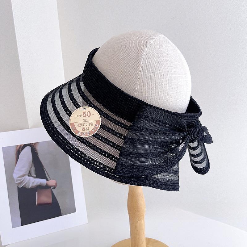 Fashionable Design Organza Mesh Straw Hat Women Foldable Wide Large Brim Bowknot Sun Hat Travel Beach UV Protection Caps 56-58CM чорний
Fashionable Design Organza Mesh Straw Hat Women Foldable Wide Large Brim Bowknot Sun Hat Travel Beach UV Protection Caps 56-58CM чорний