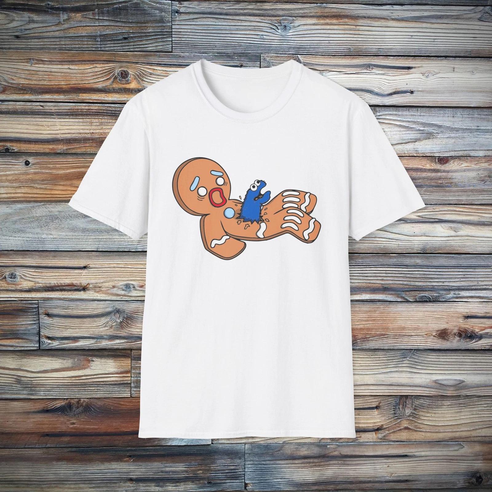 Monster Gingerbread Cookie T-Shirt, Funny Christmas Tee High-end Luxury Is for Both Men and Women Top Y2k 4XL
Monster Gingerbread Cookie T-Shirt, Funny Christmas Tee High-end Luxury Is for Both Men and Women Top Y2k 4XL