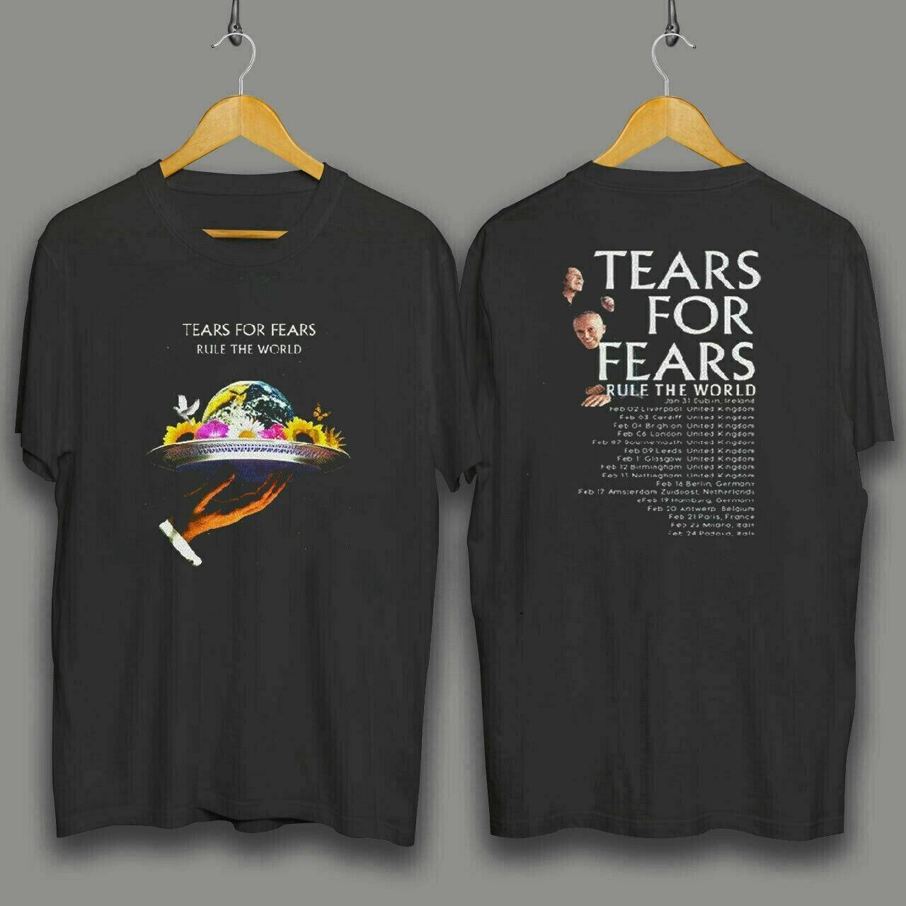 New Tears For Fears 2022 T-Shirt Mens Womens Tees Top Tops Tee Rule The World Tour Date 2022 Shirt L
New Tears For Fears 2022 T-Shirt Mens Womens Tees Top Tops Tee Rule The World Tour Date 2022 Shirt L