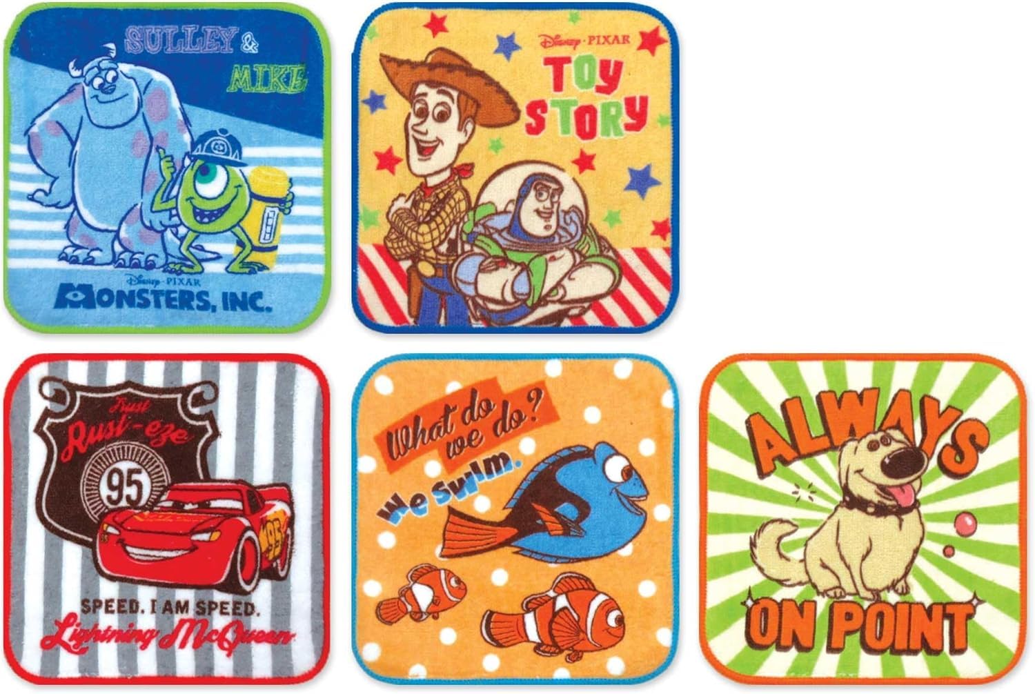 Marushin Mini Towel Set of 5 Pixar Fun Tomodachi 2065041300
Marushin Mini Towel Set of 5 Pixar Fun Tomodachi 2065041300