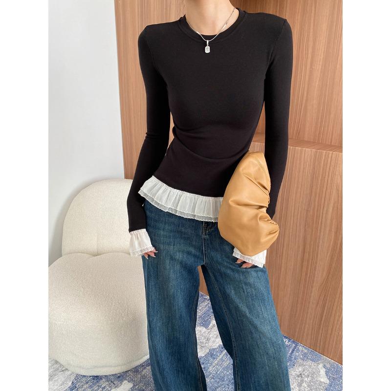 Sinan Early Spring Slim Fit Layered Lotus Leaf Edge Off-Shoulder T-Shirt SN7024 Small сірий колір
Sinan Early Spring Slim Fit Layered Lotus Leaf Edge Off-Shoulder T-Shirt SN7024 Small сірий колір