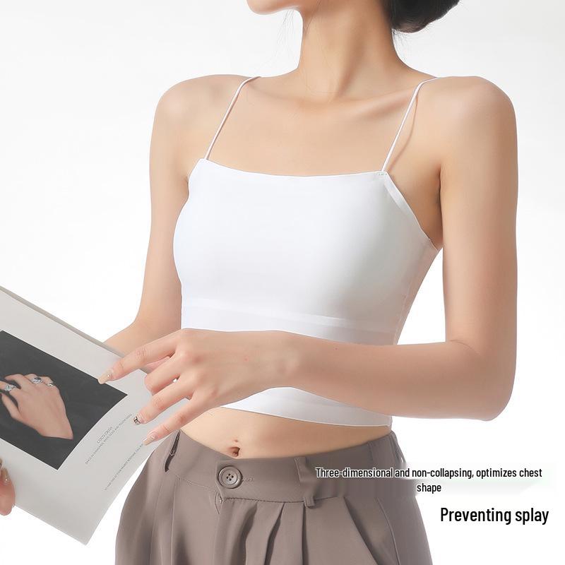 Korean Ice Silk Seamless Vest with Built-in Chest Pad - Women s Cool Inner/Outerwear Extra Large
Korean Ice Silk Seamless Vest with Built-in Chest Pad - Women s Cool Inner/Outerwear Extra Large