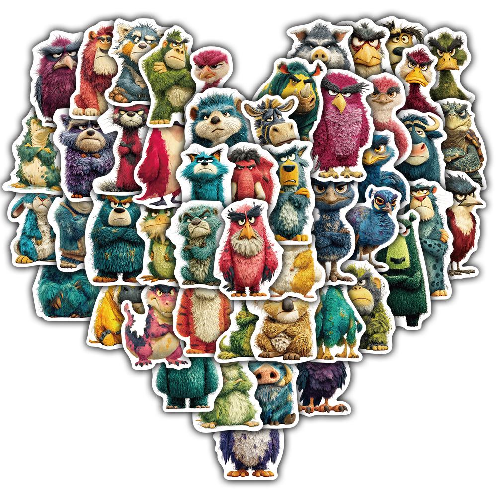 50/100PCS Furious Retro Style Animal Characters Sticker Notebook Nostalgia Harajuku Laptop Skateboard Aesthetic Luggage Decals
50/100PCS Furious Retro Style Animal Characters Sticker Notebook Nostalgia Harajuku Laptop Skateboard Aesthetic Luggage Decals