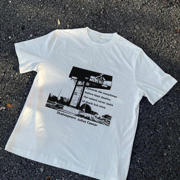 Summer New American-style Heavy Loose Letter-printed Pure Cotton Short-sleeved Men s Women s Half-sleeved Couple T-shirt Tops 4XL
Summer New American-style Heavy Loose Letter-printed Pure Cotton Short-sleeved Men s Women s Half-sleeved Couple T-shirt Tops 4XL