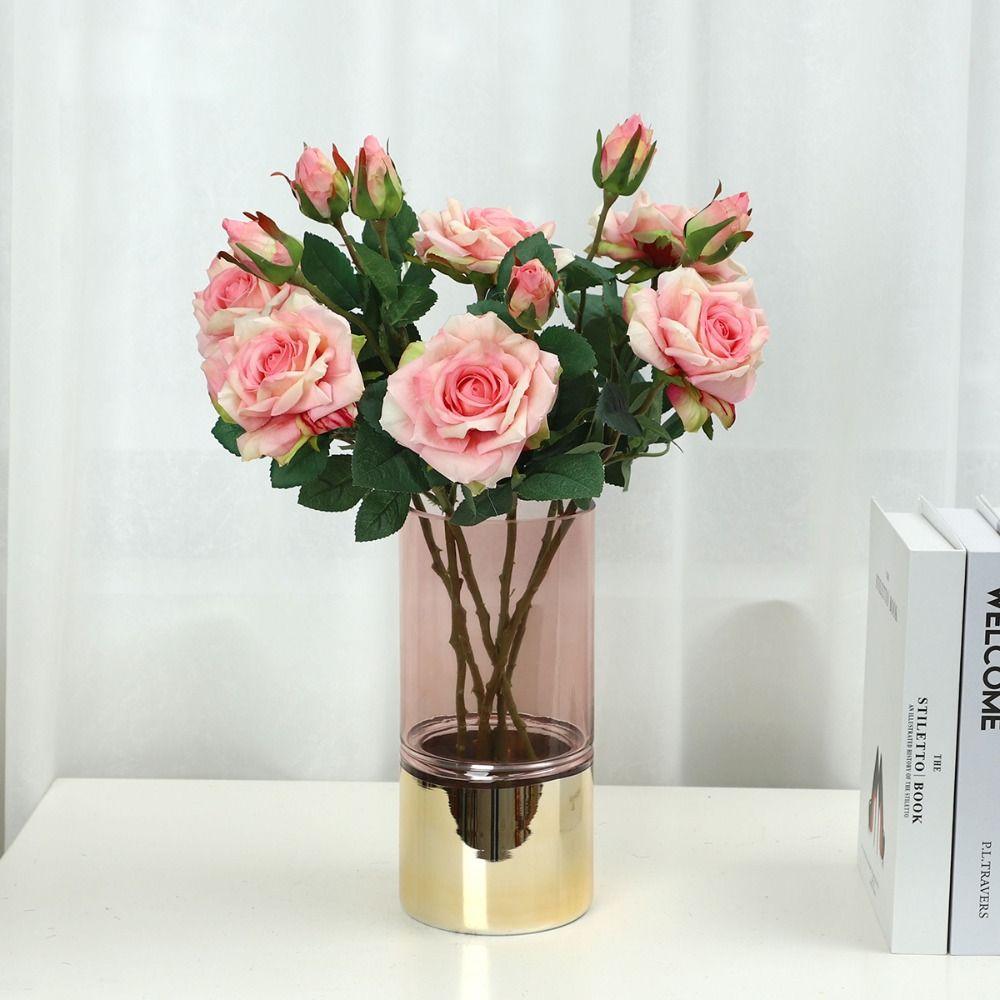 Bride Holding Bouquet Branch Home Decoration Fake Flowers Rose Artificial Rose Dried Flowers
Bride Holding Bouquet Branch Home Decoration Fake Flowers Rose Artificial Rose Dried Flowers