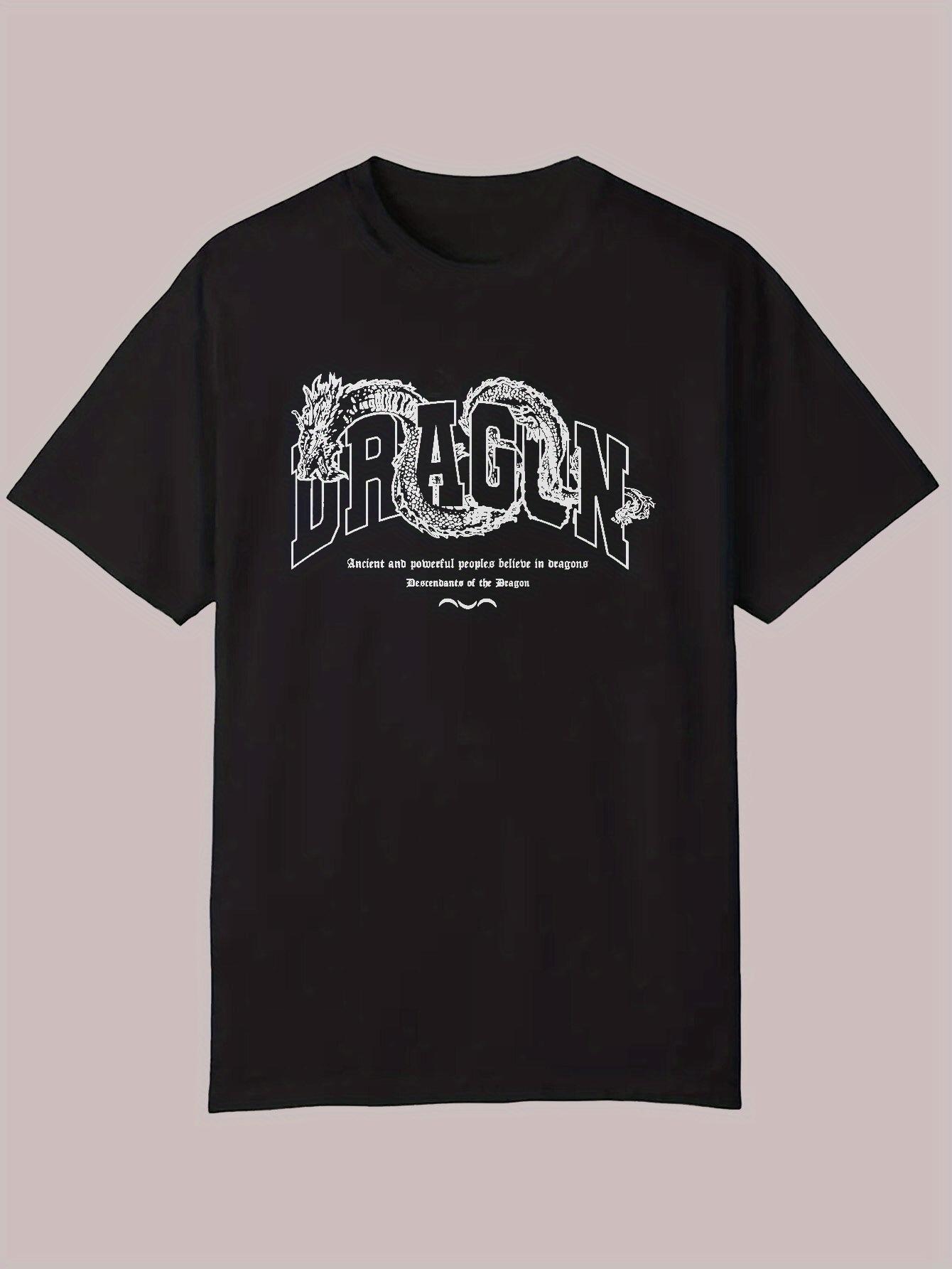 Black Graphic T-shirt - Lightweight Summer Tee with Bold DRAGLN Lettering M
Black Graphic T-shirt - Lightweight Summer Tee with Bold DRAGLN Lettering M